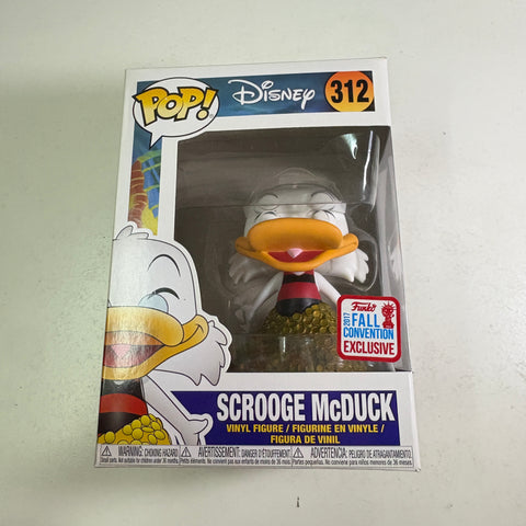 Scrooge McDuck - Ducktales Disney Funko Pop 312 Vinyl Figure (11.4 Cm L × 8.9 Cm W × 15.9 Cm H)