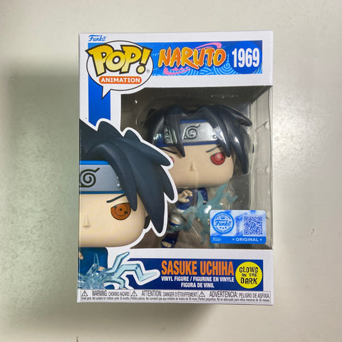 Naruto - Sasuke Uchiha (Sharingan) Funko Pop 1969 Exclusive Glow in the Dark