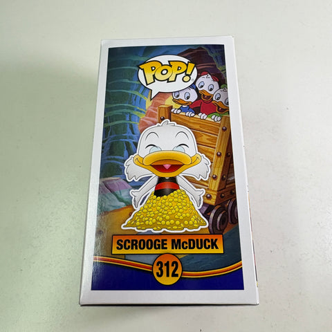 Scrooge McDuck - Ducktales Disney Funko Pop 312 Vinyl Figure (11.4 Cm L × 8.9 Cm W × 15.9 Cm H)