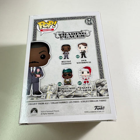 SUNFADED BOX VIEW PHOTOS Billy Ray Valentine - Trading Places  Funko Pop Vinyl Figure 674 Collectible
