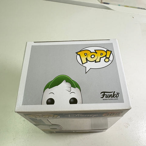 BOX FLAW VIEW PHOTOS Louie - Ducktales Disney Funko Pop 309 Vinyl Figure (11.4 Cm L × 8.9 Cm W × 15.9 Cm H)