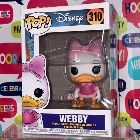 Webby - Ducktales Disney Funko Pop 310 Vinyl Figure (11.4 Cm L × 8.9 Cm W × 15.9 Cm H)