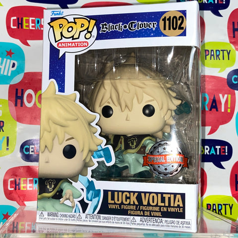 Black Clover - Luck Voltia Funko Pop 1102 Exclusive
