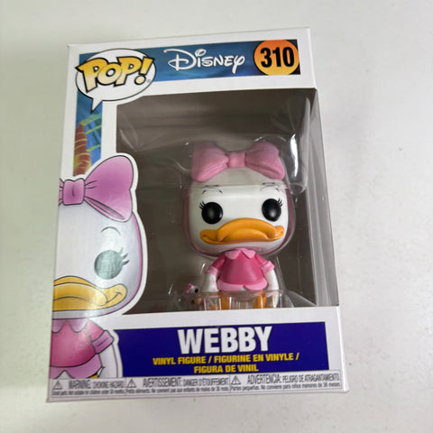 Webby - Ducktales Disney Funko Pop 310 Vinyl Figure (11.4 Cm L × 8.9 Cm W × 15.9 Cm H)