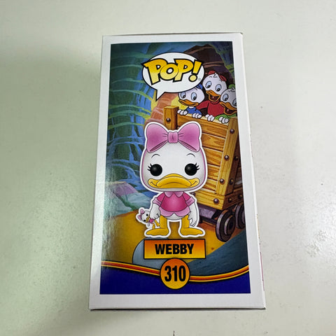 Webby - Ducktales Disney Funko Pop 310 Vinyl Figure (11.4 Cm L × 8.9 Cm W × 15.9 Cm H)