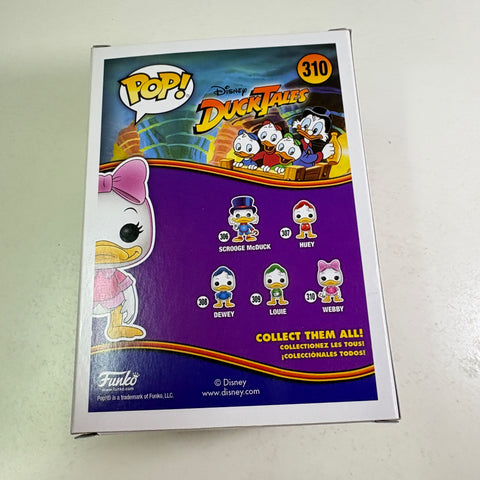 Webby - Ducktales Disney Funko Pop 310 Vinyl Figure (11.4 Cm L × 8.9 Cm W × 15.9 Cm H)