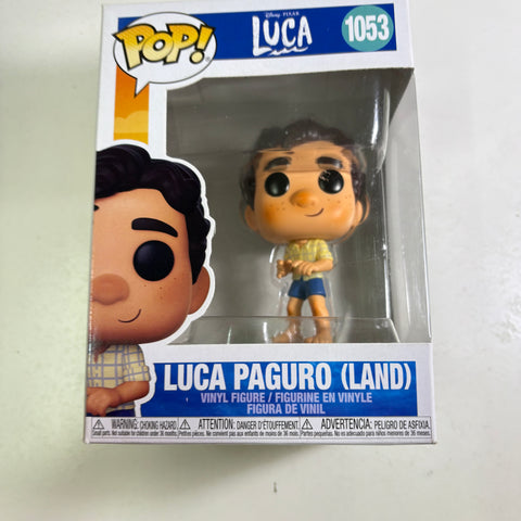 Luca Paguro (Land) - Luca Disney Funko Pop 1053 Vinyl Figure (11.4 Cm L × 8.9 Cm W × 15.9 Cm H)