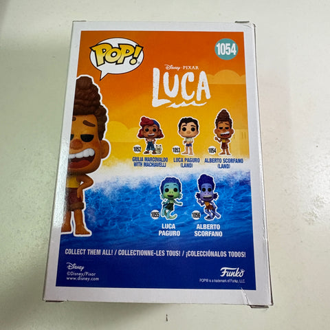 Alberto Scorfano (Land) - Luca Disney Funko Pop 1054 Vinyl Figure (11.4 Cm L × 8.9 Cm W × 15.9 Cm H)