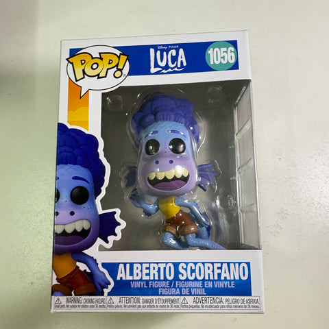 Alberto Scorfano - Luca Disney Funko Pop 1056 Vinyl Figure (11.4 Cm L × 8.9 Cm W × 15.9 Cm H)