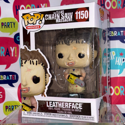 BOX FLAWS VIEW PHOTOS Leatherface- The Texas Chainsaw Massacre Funko Pop Vinyl Figure 1150 Collectible