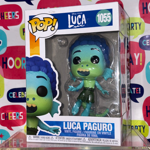 Luca Paguro - Luca Disney Funko Pop 1055 Vinyl Figure (11.4 Cm L × 8.9 Cm W × 15.9 Cm H)