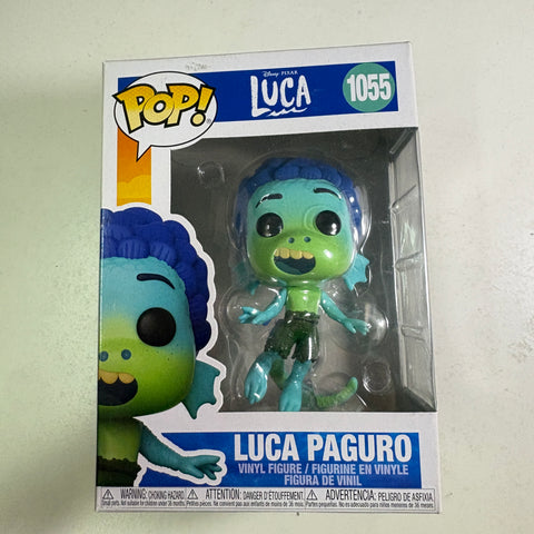 Luca Paguro - Luca Disney Funko Pop 1055 Vinyl Figure (11.4 Cm L × 8.9 Cm W × 15.9 Cm H)
