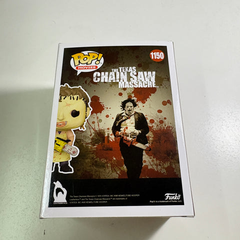 BOX FLAWS VIEW PHOTOS Leatherface- The Texas Chainsaw Massacre Funko Pop Vinyl Figure 1150 Collectible