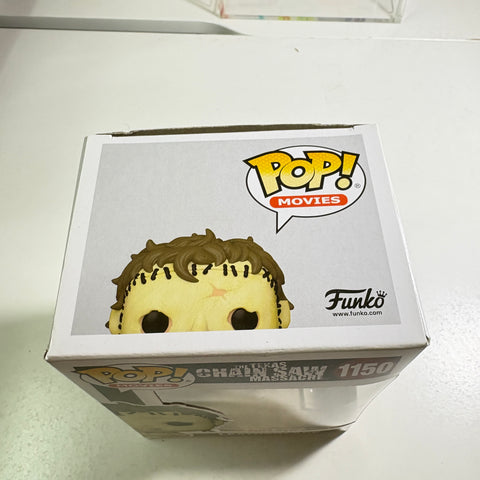 BOX FLAWS VIEW PHOTOS Leatherface- The Texas Chainsaw Massacre Funko Pop Vinyl Figure 1150 Collectible