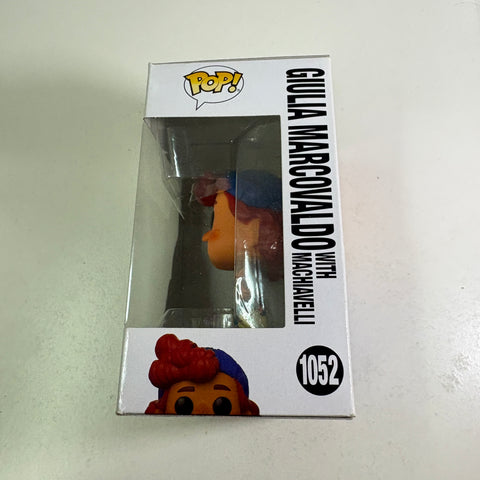 Giulia Marcovaldo with Machiavelli - Luca Disney Funko Pop 1052 Vinyl Figure (11.4 Cm L × 8.9 Cm W × 15.9 Cm H)