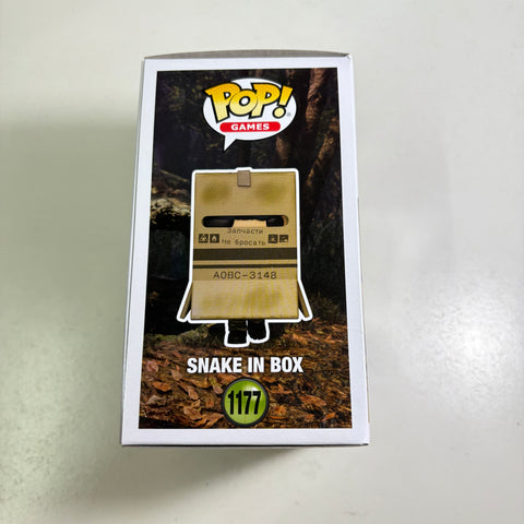 Metal Gear Solid - Snake in Box Funko Pop 1177 Exclusive