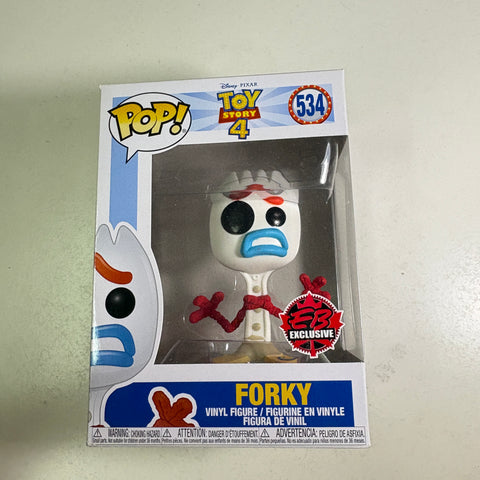 Forky - Toy Story Disney Funko Pop 534 Vinyl Figure (11.4 Cm L × 8.9 Cm W × 15.9 Cm H)