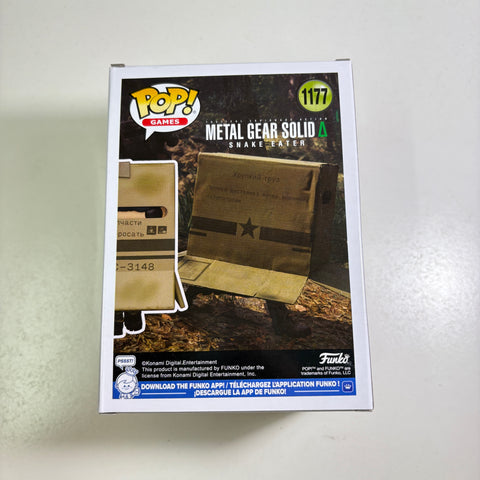 Metal Gear Solid - Snake in Box Funko Pop 1177 Exclusive