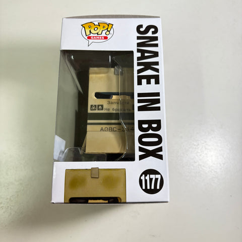 Metal Gear Solid - Snake in Box Funko Pop 1177 Exclusive