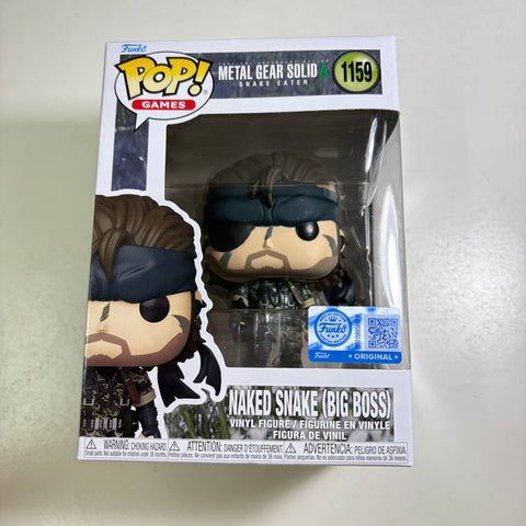 Metal Gear Solid - Naked Snake (Big Boss) Funko Pop 1159 Exclusive
