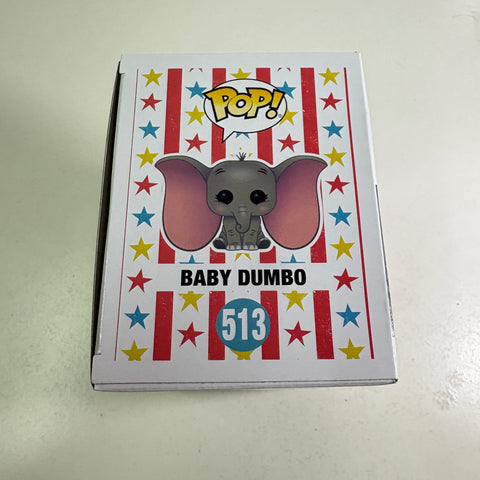 Baby Dumbo - Disney Funko Pop 513 Vinyl Figure (11.4 Cm L × 8.9 Cm W × 15.9 Cm H)