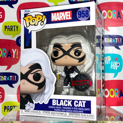Black Cat  - Spider Man Marvel Funko Pop 958 Exclusive