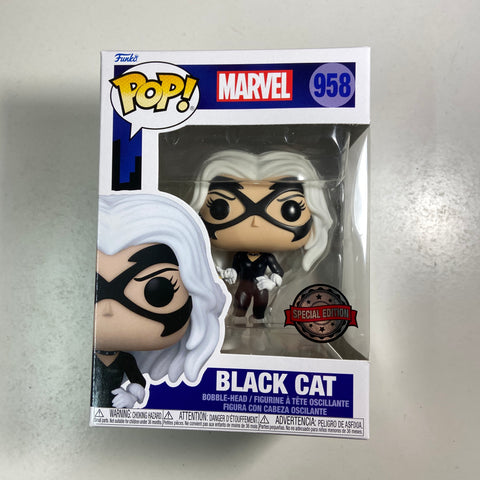 Black Cat  - Spider Man Marvel Funko Pop 958 Exclusive
