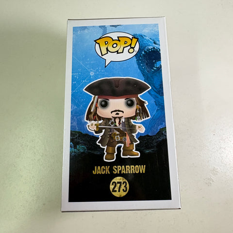 Jack Sparrow - Pirates of the Caribbean Disney Funko Pop 273 Vinyl Figure (11.4 Cm L × 8.9 Cm W × 15.9 Cm H)