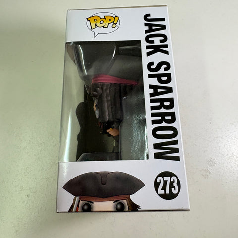 Jack Sparrow - Pirates of the Caribbean Disney Funko Pop 273 Vinyl Figure (11.4 Cm L × 8.9 Cm W × 15.9 Cm H)