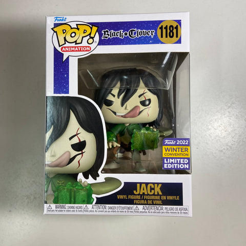 Black Clover - Jack The Ripper Funko Pop 1181 Winter Convention 2022
