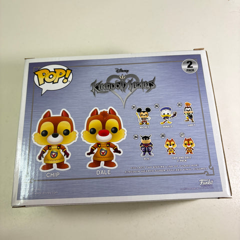 Chip & Dale - Disney Funko Pop 2 Pack Vinyl Figure (11.4 Cm L × 8.9 Cm W × 15.9 Cm H)