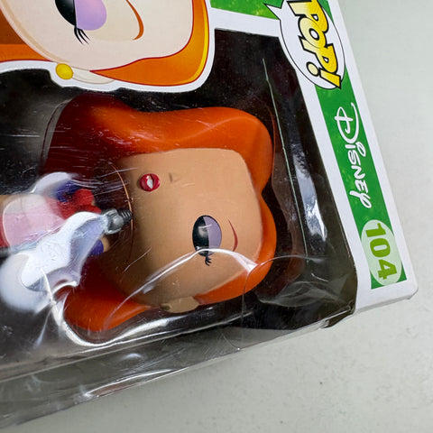 SEVERE BOX DAMAGE Jessica Rabbit - Who Framed Roger Rabbit Disney Funko Pop 104 Vinyl Figure (11.4 Cm L × 8.9 Cm W × 15.9 Cm H)