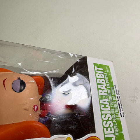 SEVERE BOX DAMAGE Jessica Rabbit - Who Framed Roger Rabbit Disney Funko Pop 104 Vinyl Figure (11.4 Cm L × 8.9 Cm W × 15.9 Cm H)