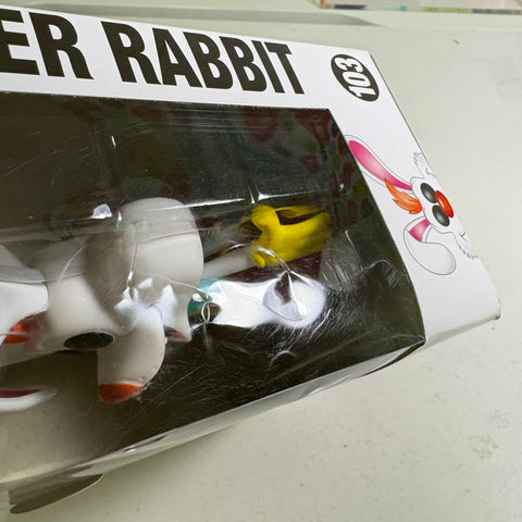 SEVERE BOX DAMAGE Roger Rabbit - Who Framed Roger Rabbit Disney Funko Pop 103 Vinyl Figure (11.4 Cm L × 8.9 Cm W × 15.9 Cm H)