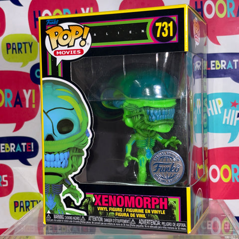Xenomorph BLACKLIGHT - Funko Pop 731 Alien Vinyl Figure 731 Exclusive