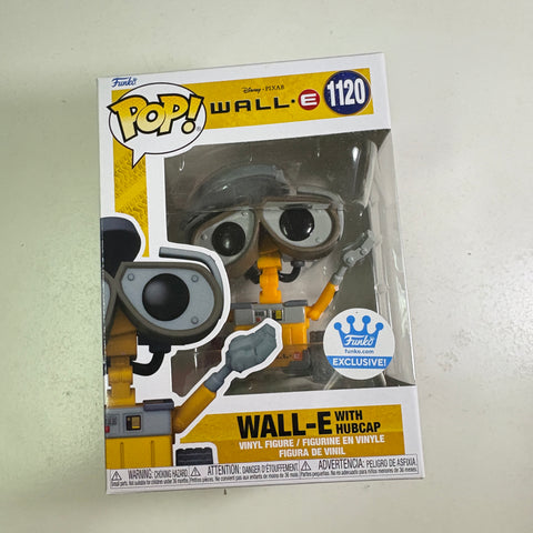 Wall-E with Hubcap - Disney Funko Pop 1120 Vinyl Figure (11.4 Cm L × 8.9 Cm W × 15.9 Cm H)