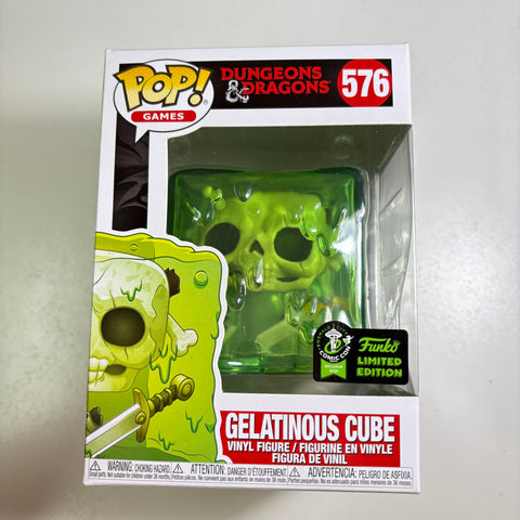 Dungeons & Dragons - Gelatinous Cube Funko Pop 576 Emerald City Comic Con
