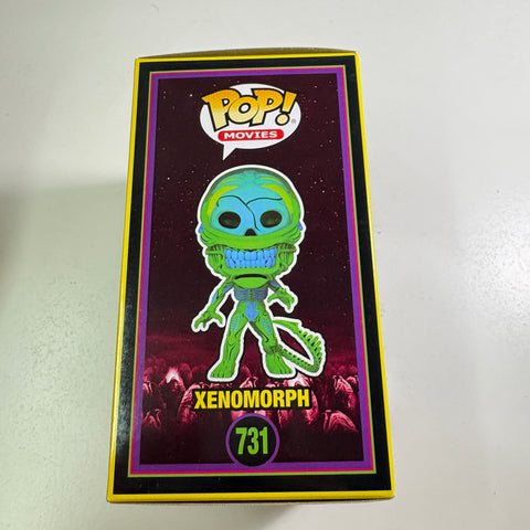 Xenomorph BLACKLIGHT - Funko Pop 731 Alien Vinyl Figure 731 Exclusive
