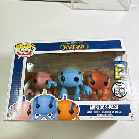 World of Warcraft - Murlock 3 Pack SDCC Exclusive 2016 Pieces