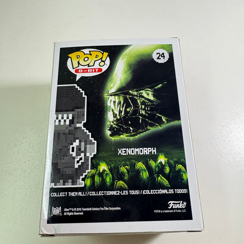 BOX FLAWS VIEW PHOTOS Xenomorph 8-Bit - Funko Pop 731 Alien Vinyl Figure 24