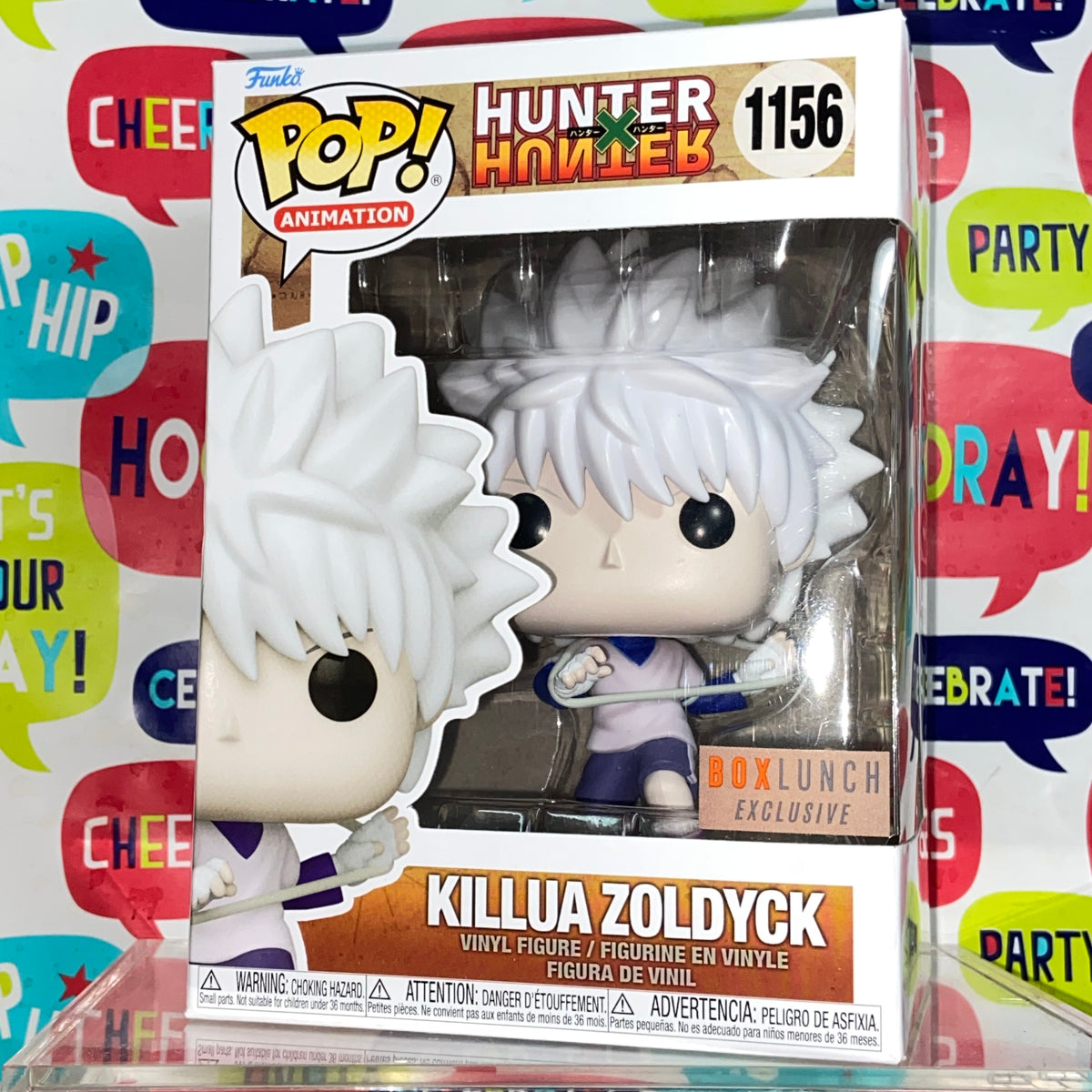 Hunter x Hunter Killua Zoldyck (YoYo) Funko Pop 1156 Boxlunch Exclu