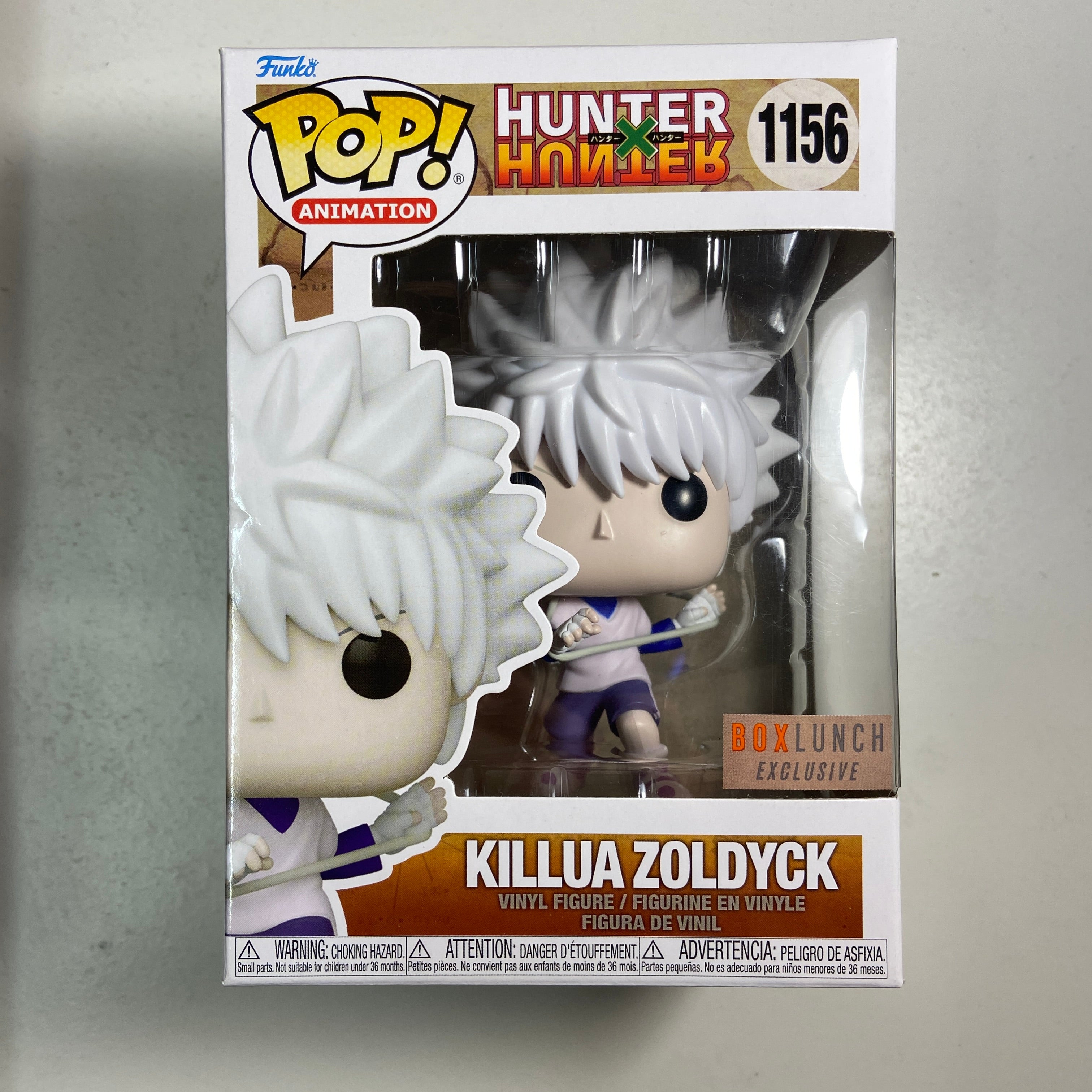Hunter x Hunter Killua Zoldyck (YoYo) Funko Pop 1156 Boxlunch Exclu