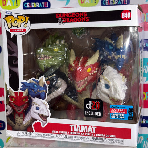Dungeons & Dragons - Tiamat Funko Pop 846 Fall Convention 2021