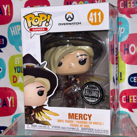 Overwatch - Mercy Funko Pop 411 Blizzard Exclusive