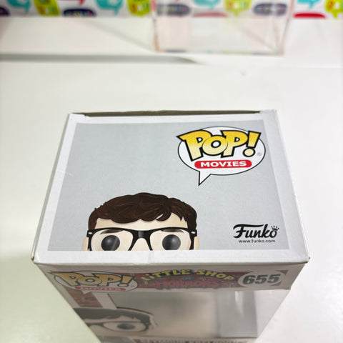 BOX FLAWS VIEW PHOTOS Seymour Krelborn - Little Shop of Horrors Funko Pop Vinyl Figure 655