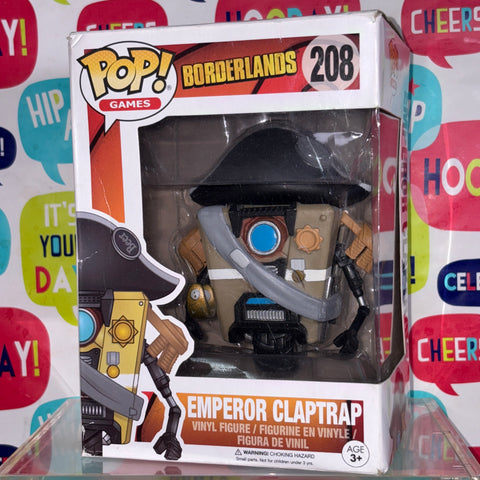 Borderlands  - Emperor Claptrap Funko Pop 208