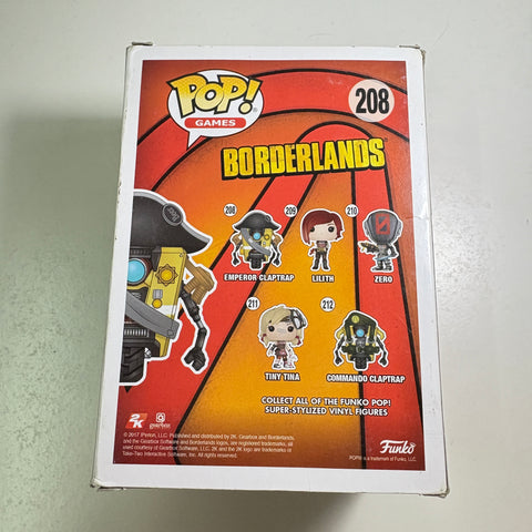 Borderlands  - Emperor Claptrap Funko Pop 208