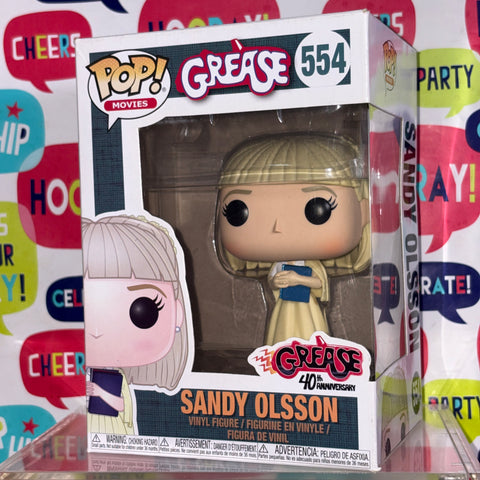 BOX FLAWS VIEW PHOTOS Sandy Olsson - Grease Funko Pop Vinyl Figure 554