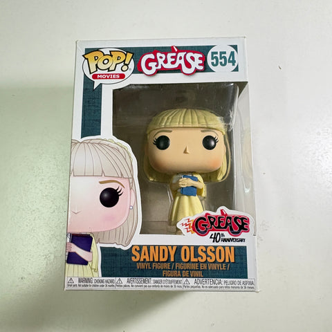 BOX FLAWS VIEW PHOTOS Sandy Olsson - Grease Funko Pop Vinyl Figure 554