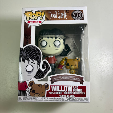 Don't Starve - Willow & Bernie Funko Pop 403 NO CODE